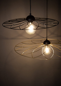 FLOWER M ZŁOTY lampa wisząca 32054