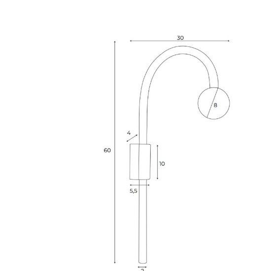 Maxlight Kinkiet Enigma Zielony