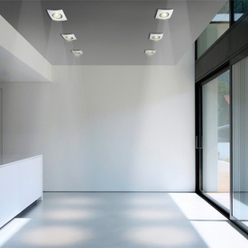 Wpust sufitowy EZIO aluminium IP54 Azzardo