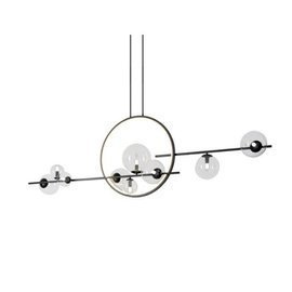 Lampa wisząca ORION DOUBLE 145 czarna