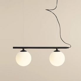 Lampa wisząca Beryl 2 czarna