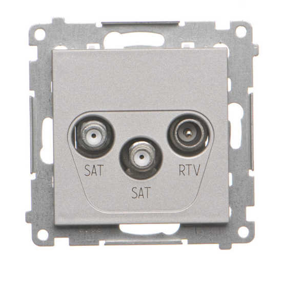 Gniazdo antenowe SAT-SAT-RTV satelitarne Simon 55 