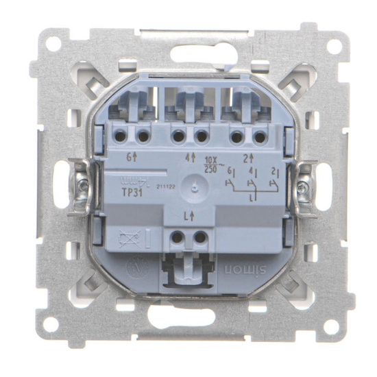 Łącznik potrójny Simon 55
