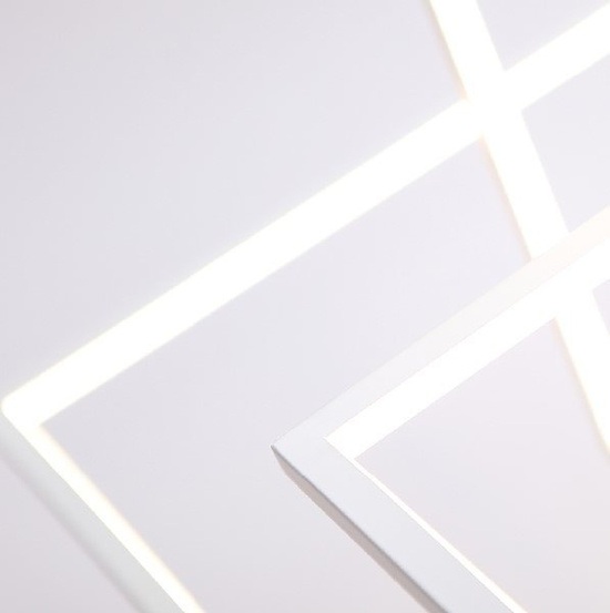 LAMPA WISZĄCA GEOMETRIC BIAŁA DUŻA P0272 MAXLIGHT