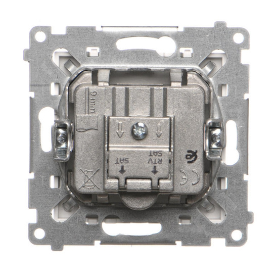 Gniazdo antenowe SAT-SAT-RTV satelitarne Simon 55 