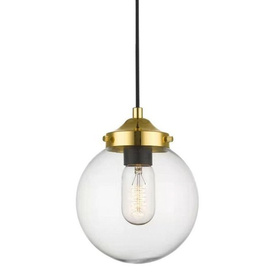 Lampa wisząca RIANO złota pojedyncza Zuma Line P0454-01D-F7AC