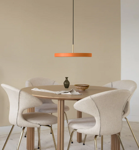 Lampa wisząca Asteria medium pomarańczowa UMAGE