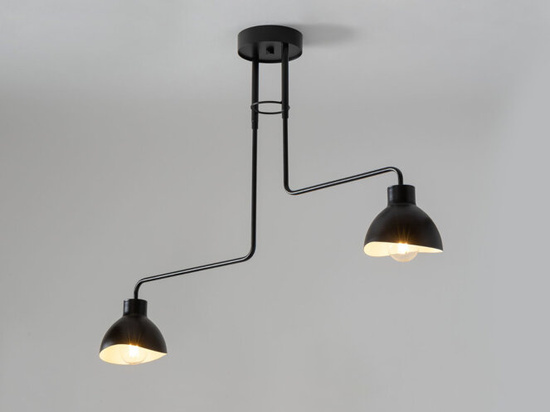 HOLI 2 plafon czarny biały 32447