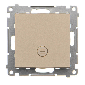 Łącznik schodowy z podświetleniem LED bez piktogramu LED Simon 55 