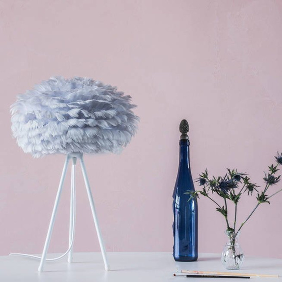 Lampa stołowa tripod EOS mini jasny szary UMAGE