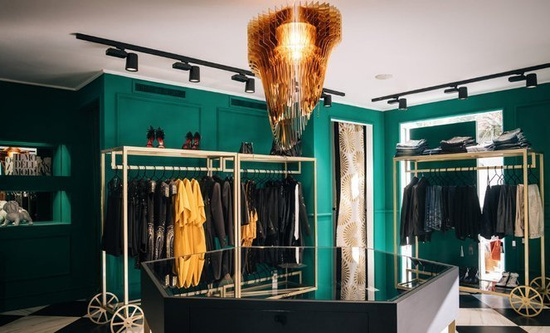 Lampa wisząca Aria Gold Medium Slamp 