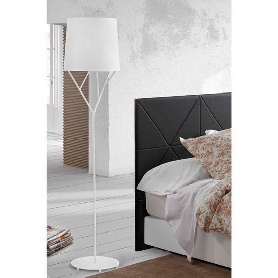 Lampa podłogowa Tree biała Faro 29869