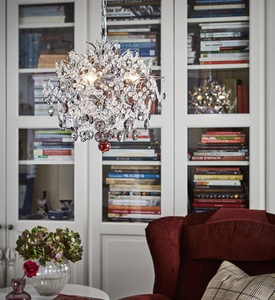 Żyrandol kryształowy HIDDEN GEM Markslojd 107416 chrom