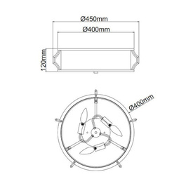 Plafon Pirelo PL Cromo OPEN DESIGN HIGHLIGHTS