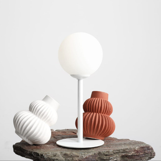 Lampa stołowa Pinne 1080B biała