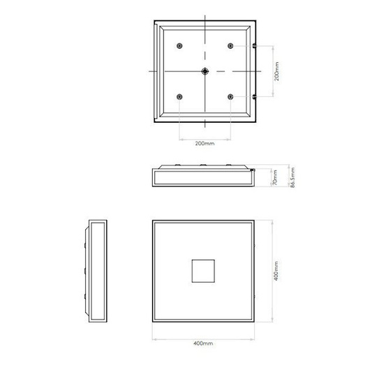 PLAFON DO ŁAZIENKI MASHIKO 400 0891 Astro Lighting