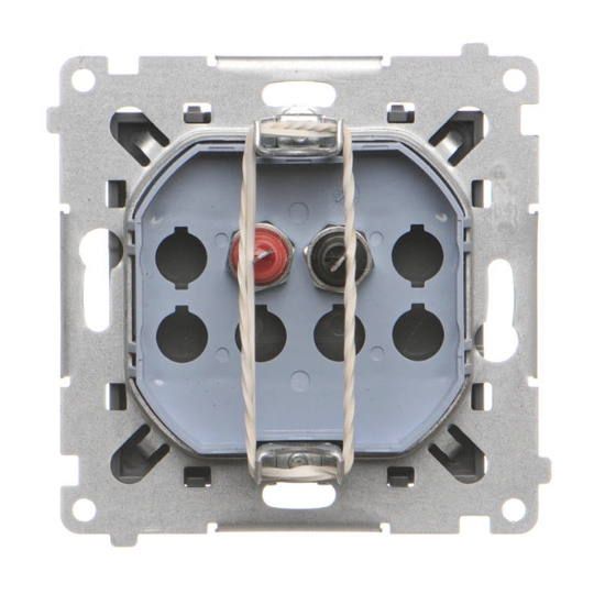 Gniazdo głośnikowe 1-krotne Simon 55