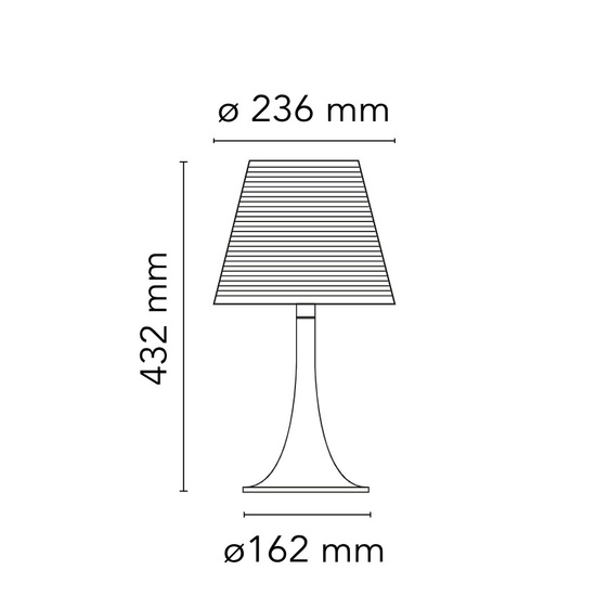 Lampa stołowa Miss K Flos