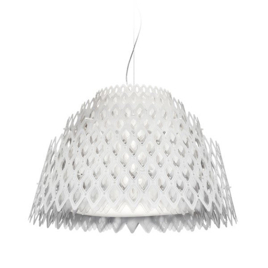 Lampa wisząca Half Charlotte biała Slamp 