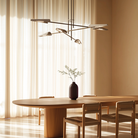 Lampa wisząca BION C1306/6/ORO Aromas 