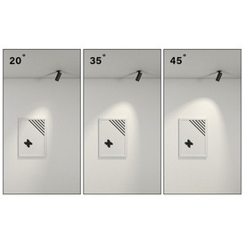 HYPER zoom LED track Dali Ø60 AQform