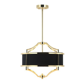 Lampa wisząca Stesso Gold Black S STYL NOWOJORSKI 