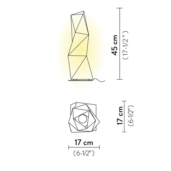 Lampa stołowa Diamond SLAMP