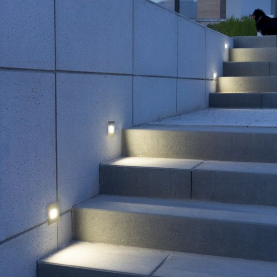 Oprawa schodowa Mur Led Inox MR05