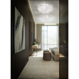 Plafon Veli biały Medium Slamp