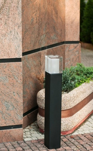 Lampa ogrodwa słupek Arendal Norlys art 1560 cynk ogniowy