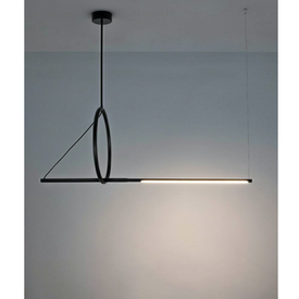 MOOSEE lampa wisząca STICK czarna
