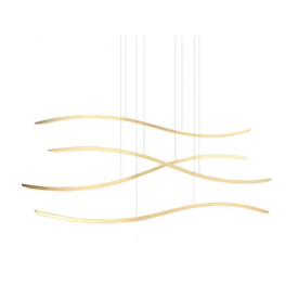 Lampa wisząca Waves AZ4058 złota Azzardo