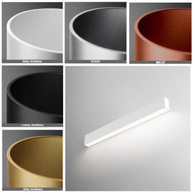 KINKIET RAFTER 114cm LED medium power 4000K AQFORM