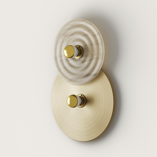 Kinkiet Abby 2 A1259/2 alabaster Aromas