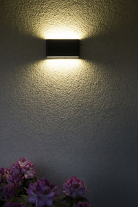 Kinkiet ogrodowy SLIM M1016 BL marki SU-MA