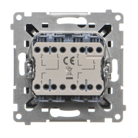 Łącznik żaluzjowy podwójny trójpozycyjny Simon 55
