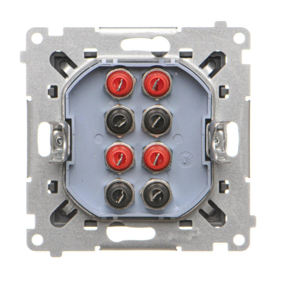 Gniazdo głośnikowe 4-krotne Simon 55 