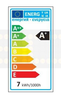 Żarówka LED line E27 C37 170-250V 7W 630lm 4000K biała dzienna
