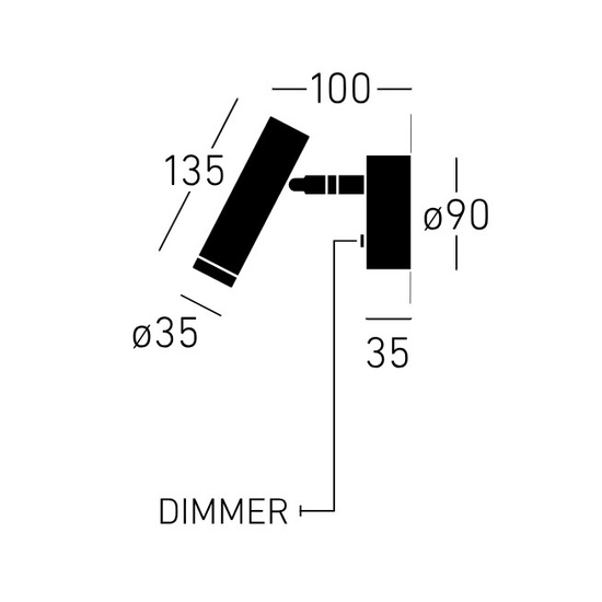 Kinkiet MFlask K DIM Chors