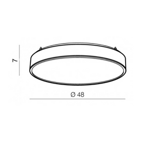 Plafon Collodi 48 CCT AZ2717