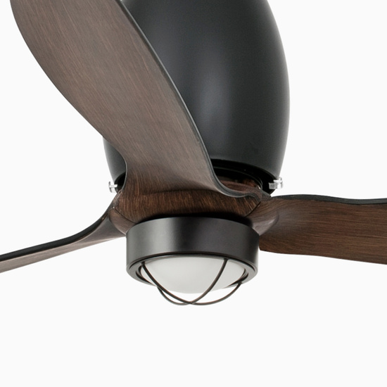 Wentylator  Eterfan czarny mat / orzech Faro 32004