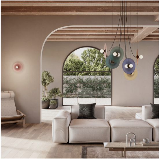 KINKIET FEST A1223/ORO/AZUL Aromas