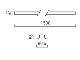 Thiny Slim RT oprawa wpuszczana IN W SOFT 150 Chors