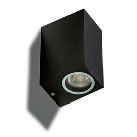 Kinkiet zewnętrzny Rimini 2 Square Black IP54 Azzardo 