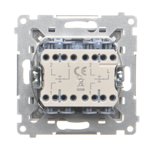 Przycisk roletowy podwójny Simon 55