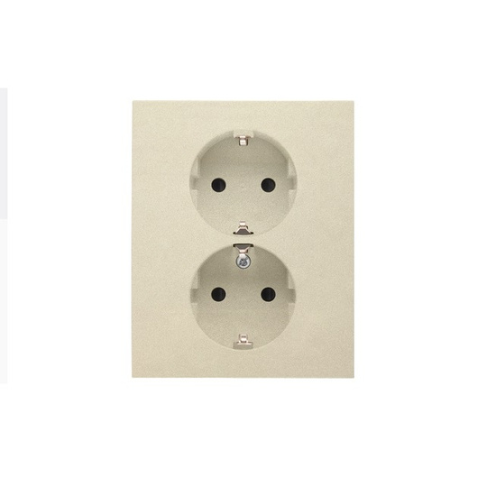 Gniazdo podwójne typu Schuko Simon 55