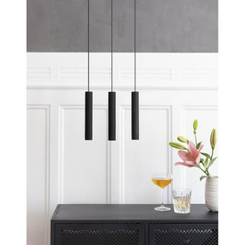 Lampa wisząca Chimes czarny dąb UMAGE