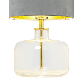 Lampa stołowa LORA szara Kaspa