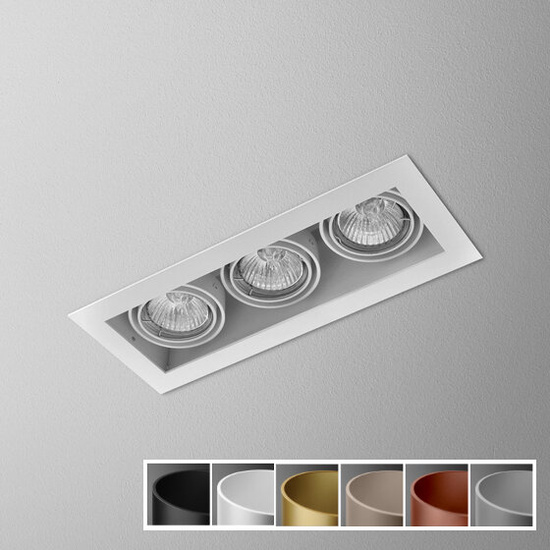 Oprawa wpuszczana SQUARES 50x3 230V z ramką AQFORM