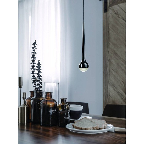 Czarna lampa wisząca CAPPI NERO OPEN DESIGN HIGHLIGHTS